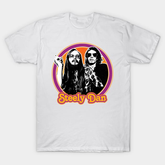 Steely Dan / Original Retro 1970s Style Design T-Shirt by DankFutura